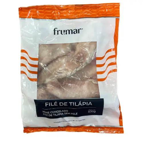 Filé de Tilápia sem pele Frumar 500g