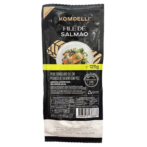 Filé de Salmão Komdelli 125g