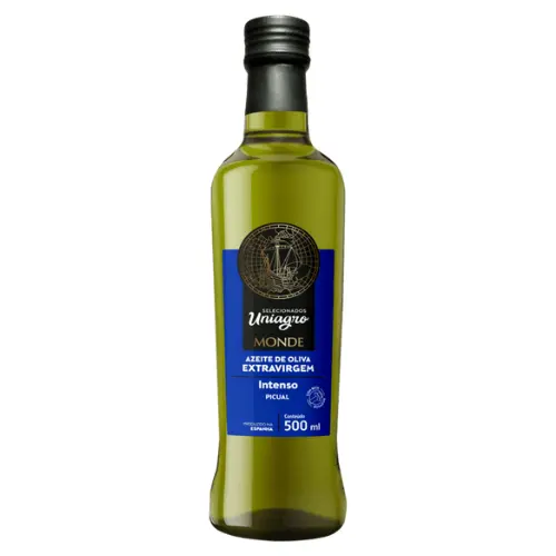 Azeite de oliva Extravirgem Intenso Uniagro Monde 500ml