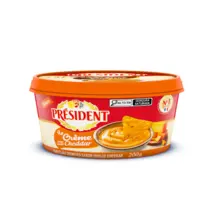 La Créme Cheddar Président 200g