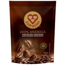 Café Solúvel 3 Corações Liofilizado 100% Arábica 40g