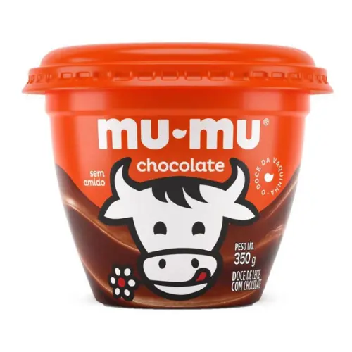 Doce de leite com chocolate Mumu 350g