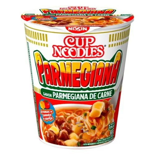 Cup Noodles sabor Parmegiana de Carne 69g