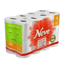 Papel Higiênico Neve Folha Dupla 30m Leve 16 Pague 15