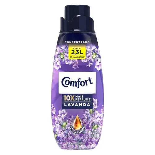 Amaciante Concentrado Comfort Lavanda 500ml
