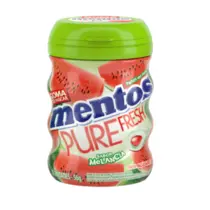Chiclete Mentos Pure Fresh Sem Açúcar Melancia 56g