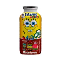 Iogurte Infantil Batavo Bob Esponja Morango Surpresa 110g