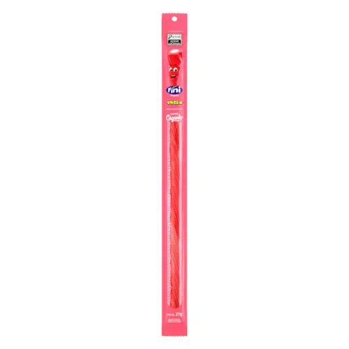 Tubes comprido Morango  Fini 27g