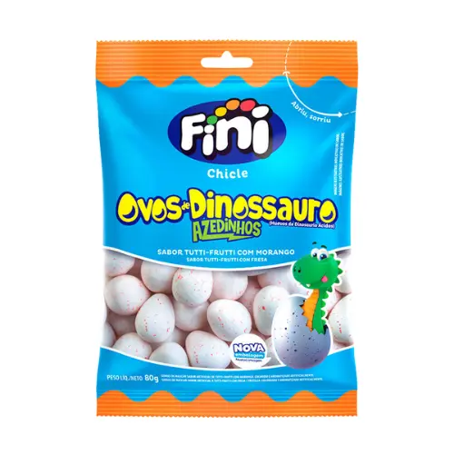 Ovos de Dinossauro Azedinhos 80g - Fini