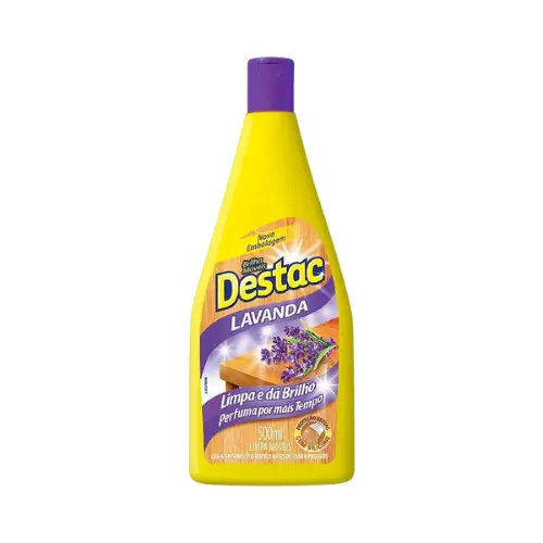 Lustra Móveis Destac Lavanda 500ml
