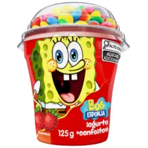 Iogurte Batavo Bob Esponja Morango com Confeitos 125g