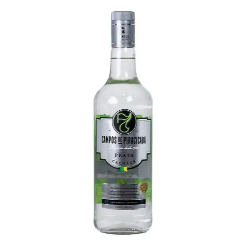 Cachaça 7 Campos Prata Pinga Cana Selecionada Premium 970ml