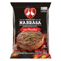 Hamburguer Bovino Com Picanha Na Brasa Perdigao 150g