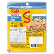 Embutido Suíno Cozido Fatiado Sadia Mignoneto 180g