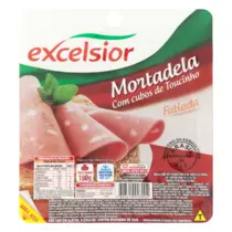 Mortadela Excelsior com Toucinho Fatiado 180g