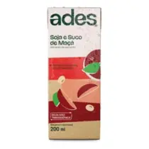 Suco Ades 200ml soja maçã