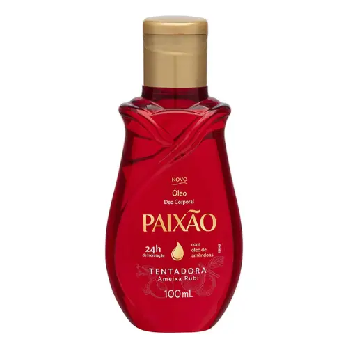 Óleo Corporal Paixão Tentadora Ameixa Rubi 100mL