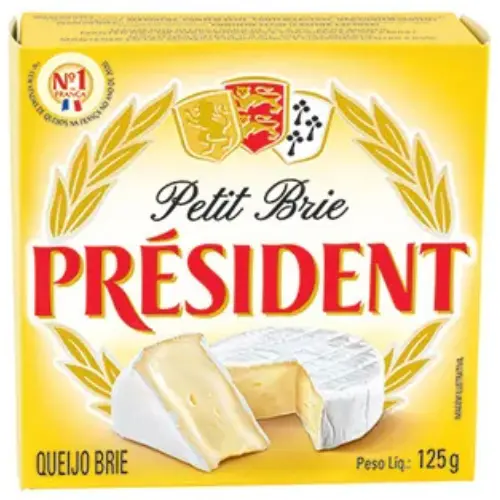 Queijo Petit Brie President 125g