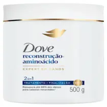 Máscara de Tratamento Dove Reconstrução + Queratina Pote 500g