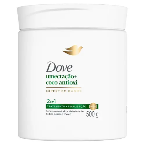 Máscara Condicionante Nutrição Intensa Dove Ritual de Reparação 1 Minuto Pote 500g