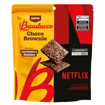 Biscoito Choco Brownie Netflix Bauducco  80g
