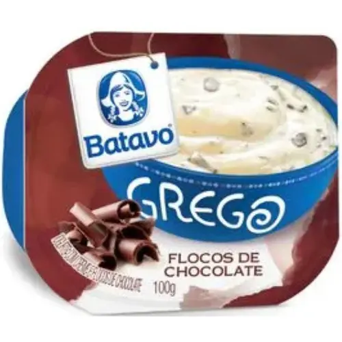 Iogurte Batavo Grego Flocos 90g