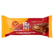 Barra de Proteína Sabor Cappuccino Caramelo Salgado 3 Corações 50g