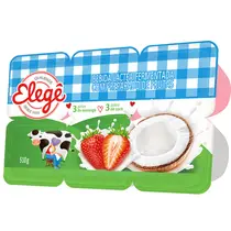 Bebida Láctea Morango e Coco Elegê  510g