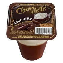 Sobremesa Láctea com Chantilly Chocolate Chandelle Copo 90g