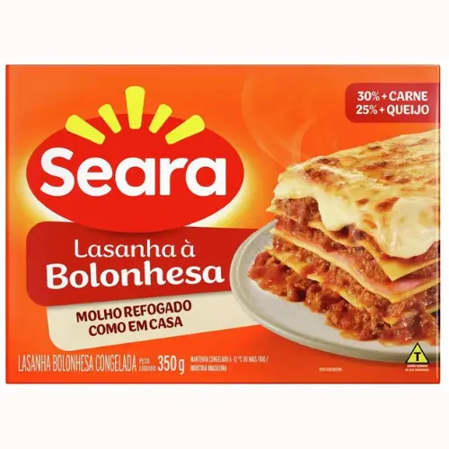 Lasanha Seara Bolonhesa 350g