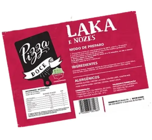 Pizza Sálvia Chocolate Branco com Nozes 190g