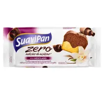 Bolo Zero Açúcar Mesclado 250g Suavipan